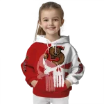 cornell big red graphic punisher red white hoodie best selling