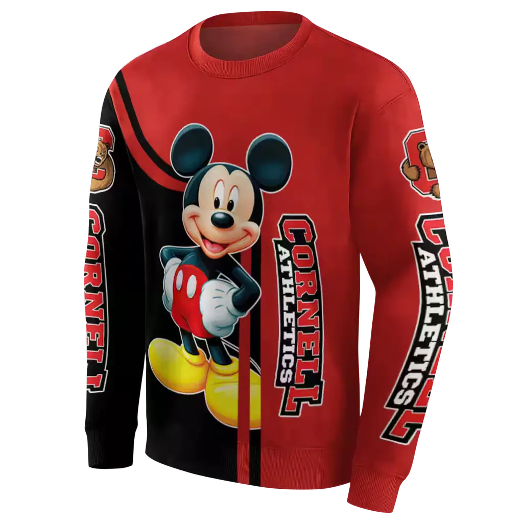 cornell big red mickey mouse red black hoodie new arrival cornell big red mickey mouse red black hoodie new arrival