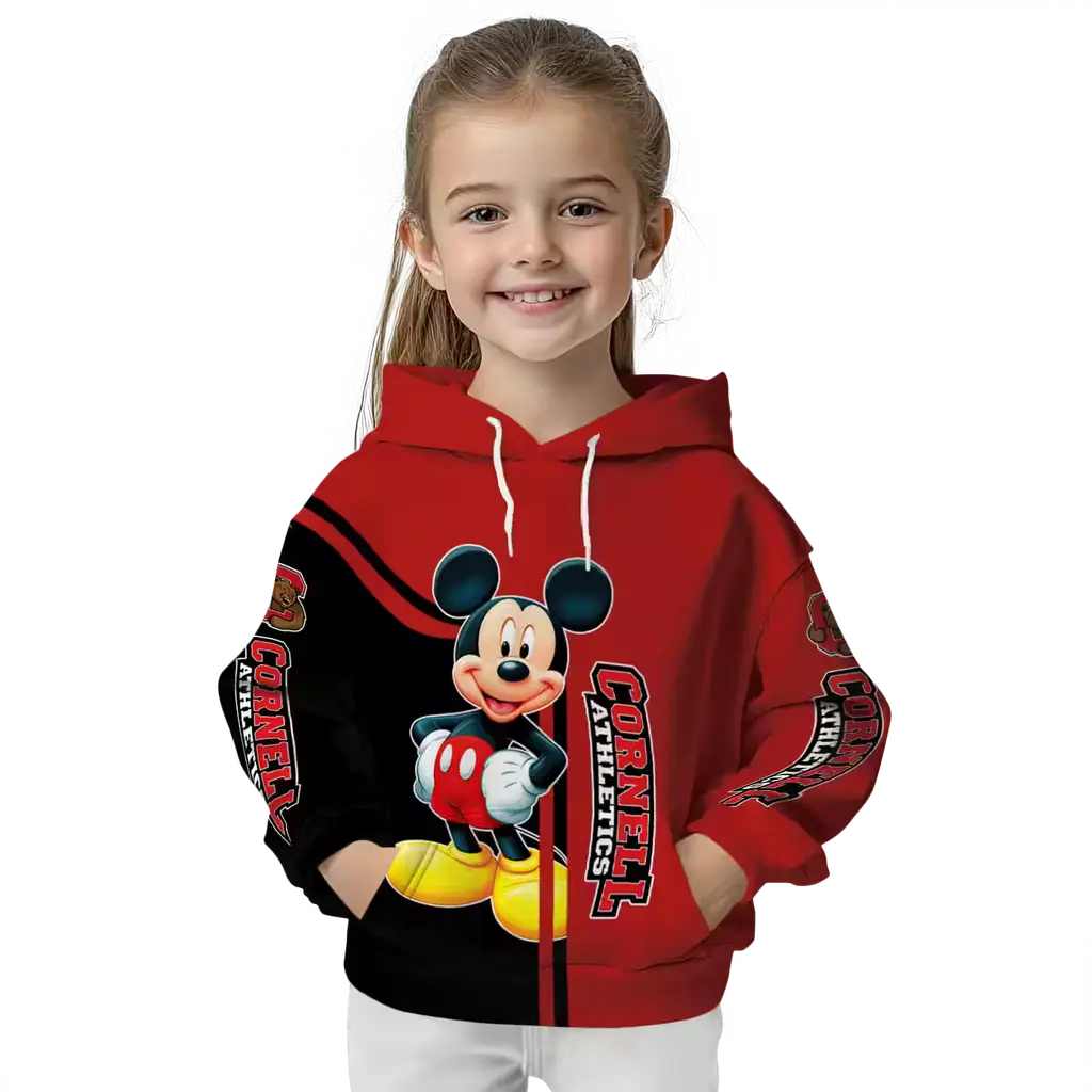 cornell big red mickey mouse red black hoodie top rated cornell big red mickey mouse red black hoodie top rated