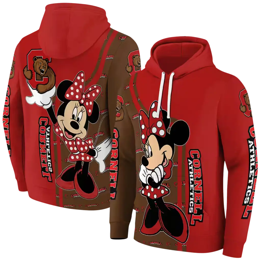 cornell big red minnie mouse red hoodie fashion forward cornell big red minnie mouse red hoodie fashion forward