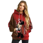 cornell big red minnie mouse red hoodie best selling