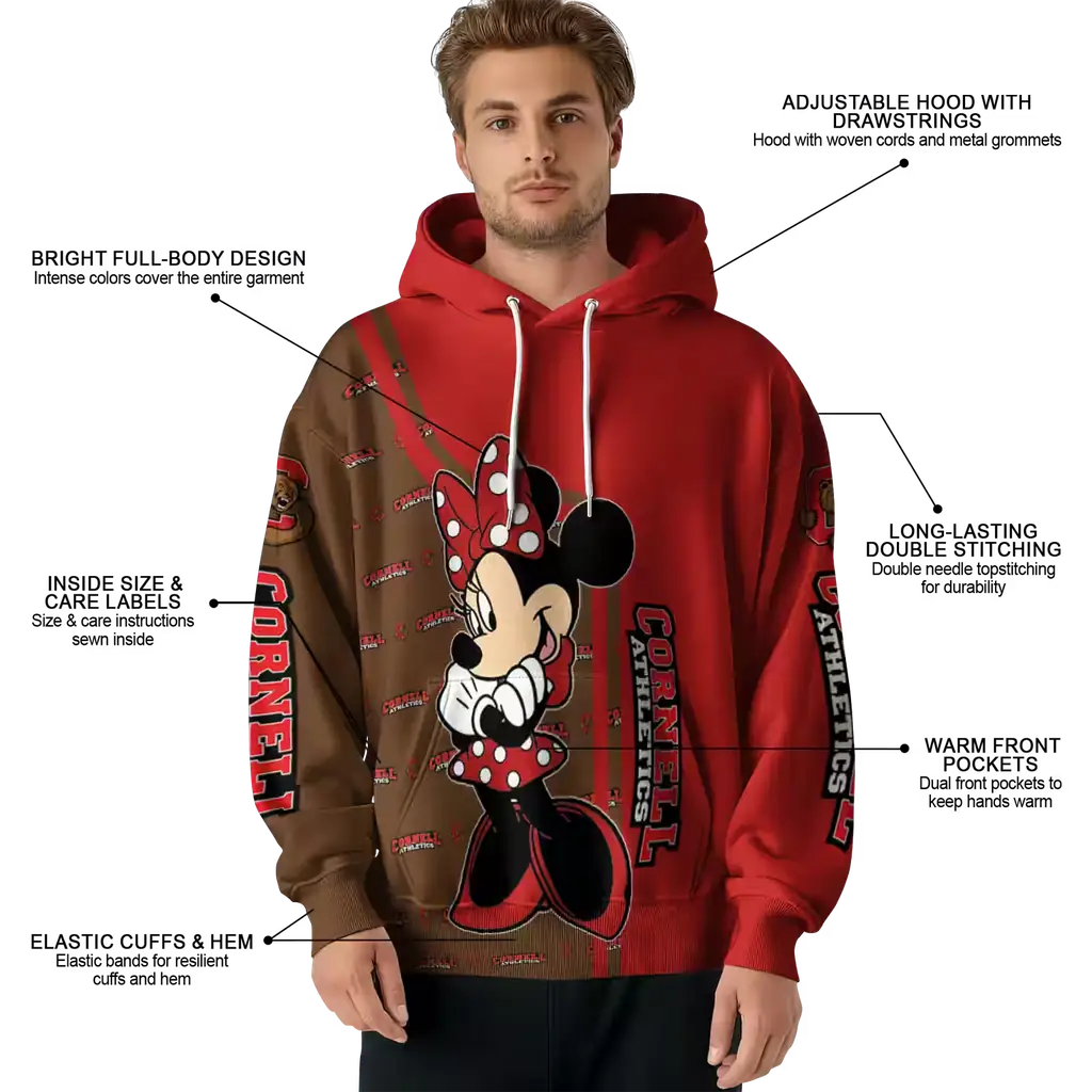 cornell big red minnie mouse red hoodie latest model cornell big red minnie mouse red hoodie latest model