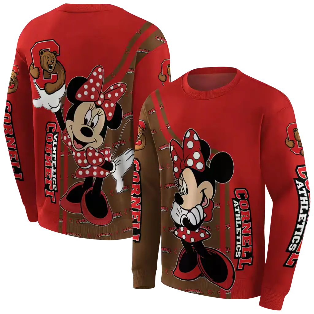 cornell big red minnie mouse red hoodie premium grade cornell big red minnie mouse red hoodie premium grade