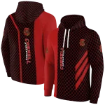 cornell big red monogram pattern red hoodie best selling