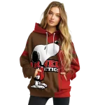 cornell big red playful snoopy red hoodie best selling