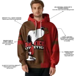 cornell big red playful snoopy red hoodie best selling