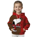 cornell big red playful snoopy red hoodie best selling