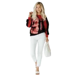 cornell big red skull motif red black hoodie best selling