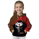 cornell big red skull punisher brown black hoodie best selling