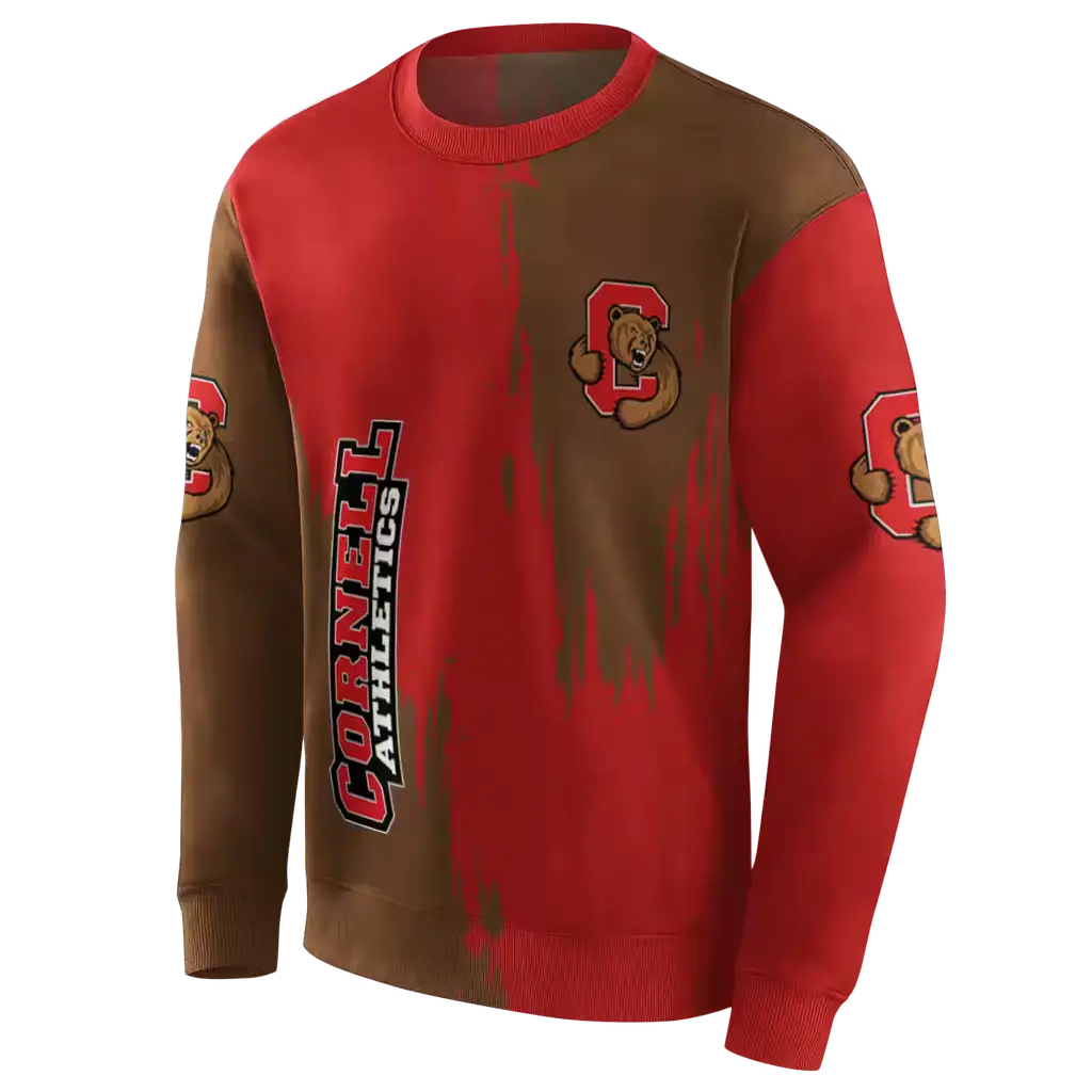 cornell big red splatter effect red hoodie new arrival cornell big red splatter effect red hoodie new arrival