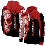 cornell big red sugar skull red black hoodie best selling
