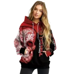cornell big red sugar skull red black hoodie best selling