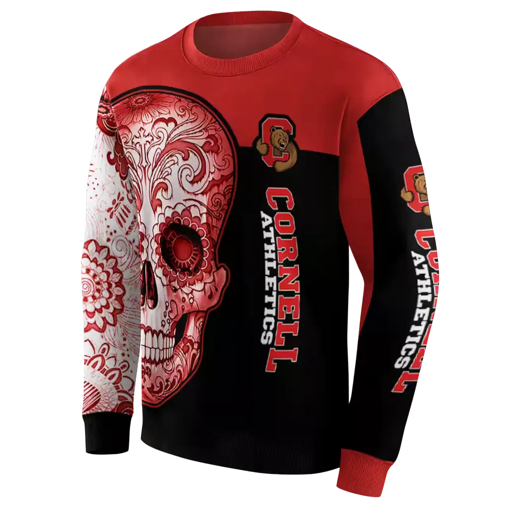 cornell big red sugar skull red black hoodie new arrival cornell big red sugar skull red black hoodie new arrival