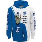 creighton bluejays achmed skull blue hoodie best selling