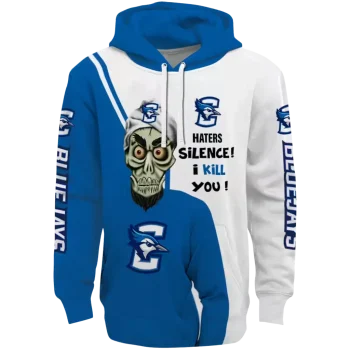 creighton bluejays achmed skull blue hoodie best selling