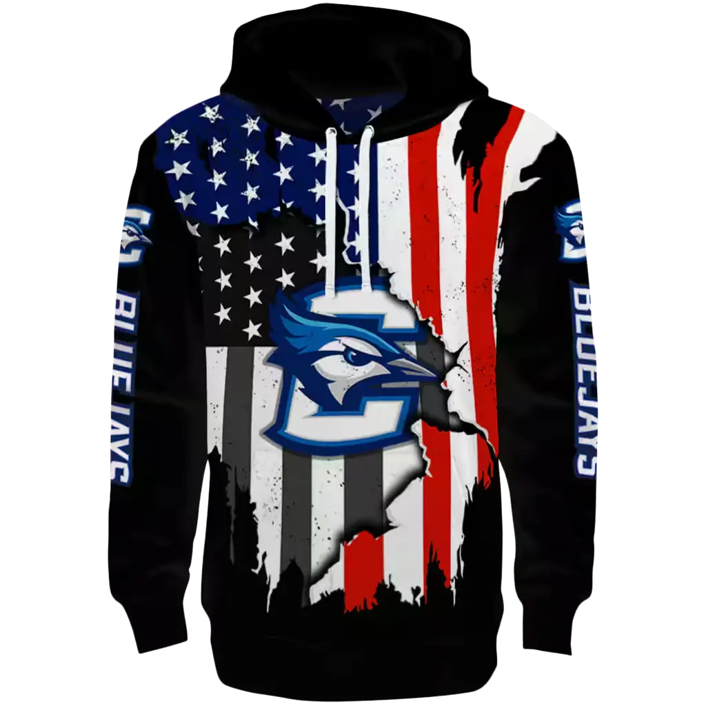 creighton bluejays american pride black hoodie best selling creighton bluejays american pride black hoodie best selling