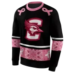creighton bluejays awareness ribbon black pink hoodie best selling