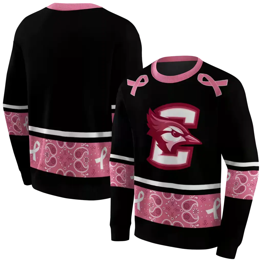 creighton bluejays awareness ribbon black pink hoodie premium grade creighton bluejays awareness ribbon black pink hoodie premium grade