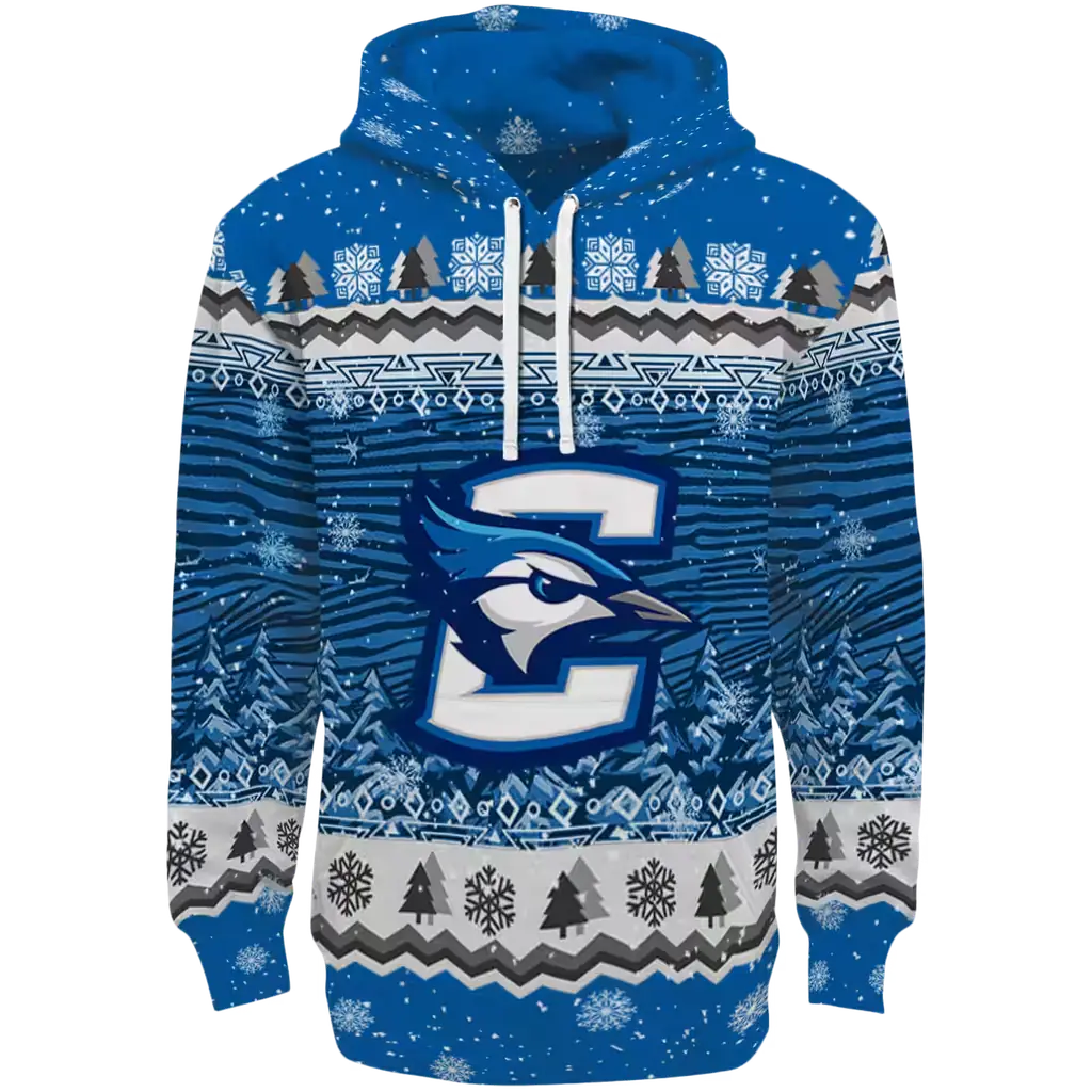 creighton bluejays christmas trees blue hoodie best selling creighton bluejays christmas trees blue hoodie best selling