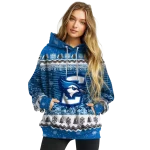 creighton bluejays christmas trees blue hoodie best selling