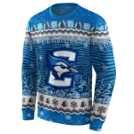 creighton bluejays christmas trees blue hoodie best selling