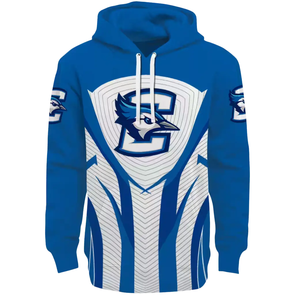 creighton bluejays concentric lines blue black hoodie best selling creighton bluejays concentric lines blue black hoodie best selling