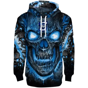 creighton bluejays demonic skull blue black hoodie best selling