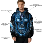 creighton bluejays demonic skull blue black hoodie best selling