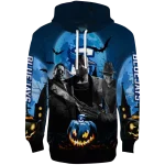 creighton bluejays halloween vibes blue black hoodie best selling