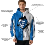 creighton bluejays heartbeat graphic blue hoodie best selling