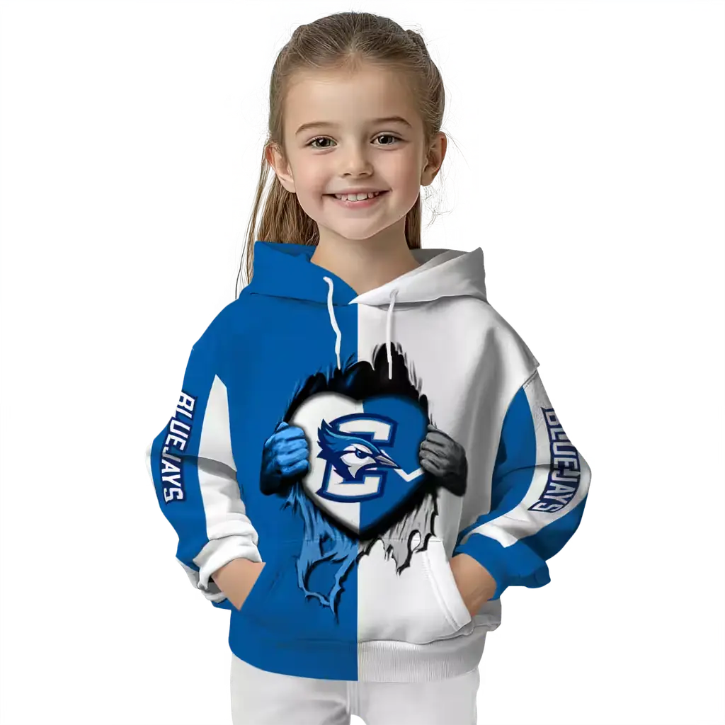 creighton bluejays heartbeat graphic blue hoodie top rated creighton bluejays heartbeat graphic blue hoodie top rated