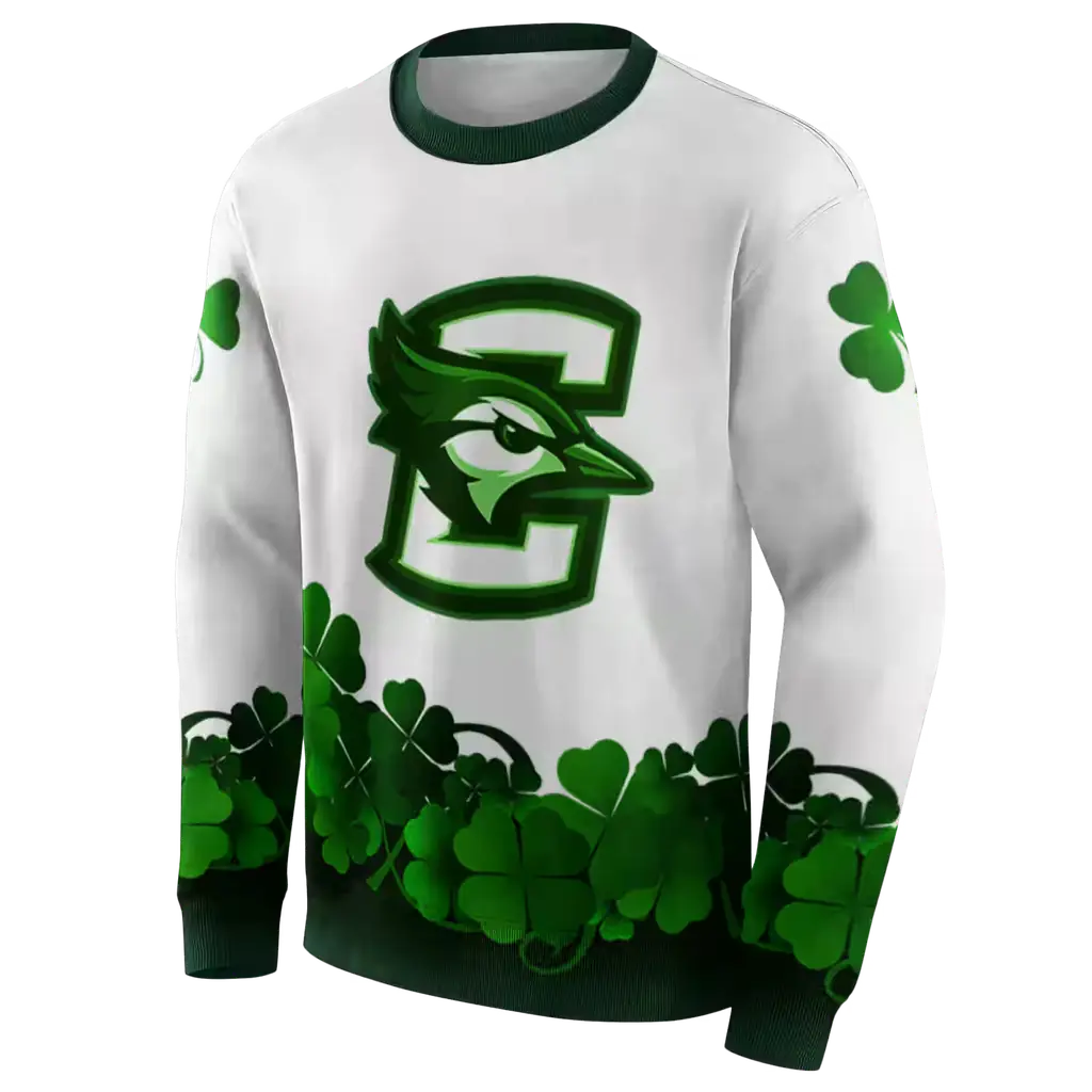 creighton bluejays lucky motif white green hoodie new arrival creighton bluejays lucky motif white green hoodie new arrival