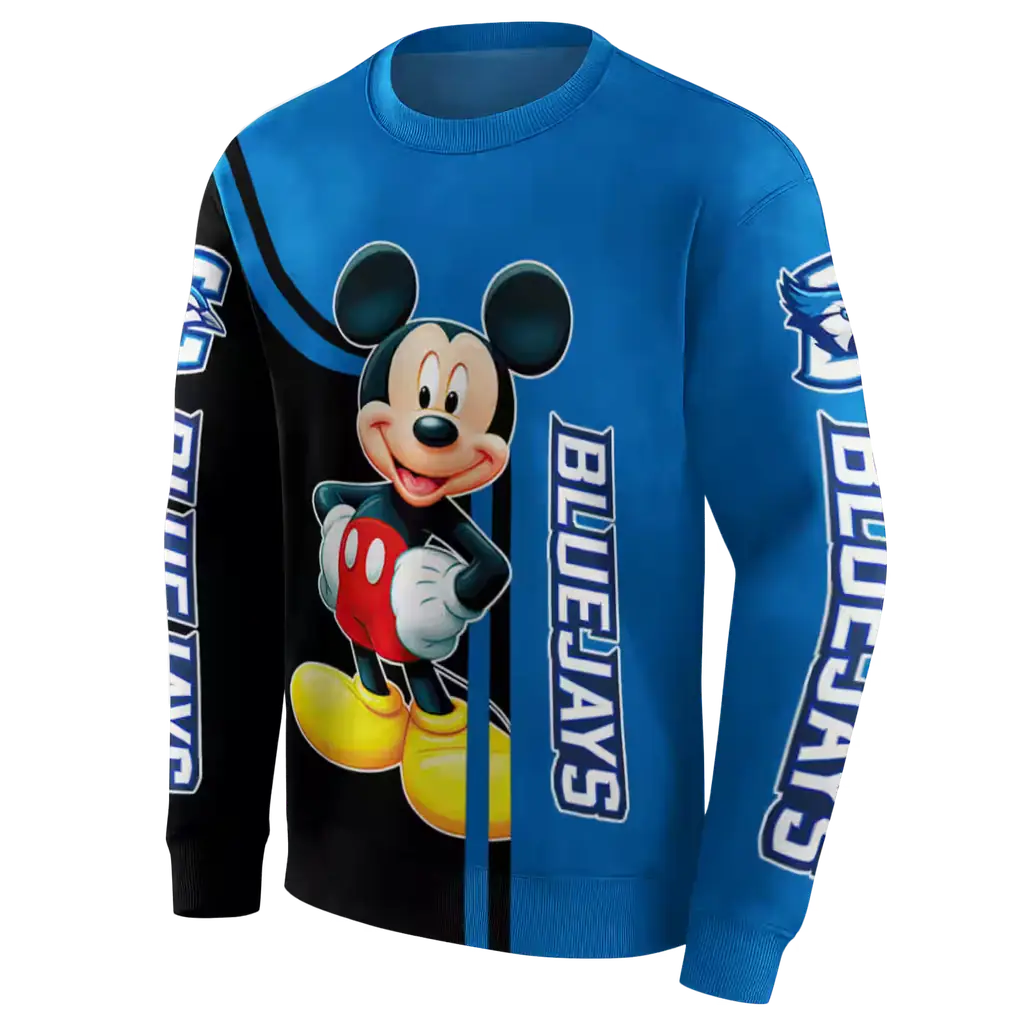 creighton bluejays mickey mouse blue black hoodie new arrival creighton bluejays mickey mouse blue black hoodie new arrival