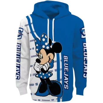 creighton bluejays minnie mouse blue hoodie best selling