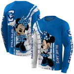 creighton bluejays minnie mouse blue hoodie best selling