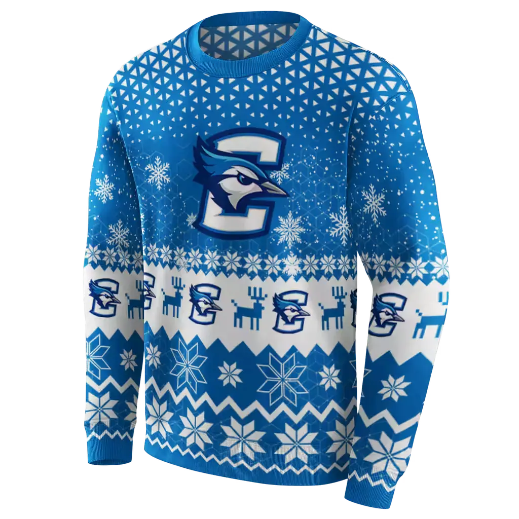 creighton bluejays reindeer motif blue hoodie new arrival creighton bluejays reindeer motif blue hoodie new arrival
