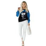 creighton bluejays skull punisher white black hoodie best selling