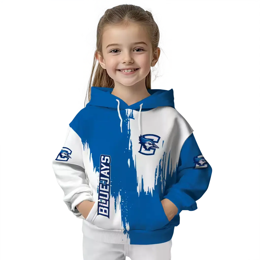 creighton bluejays splatter effect blue hoodie top rated creighton bluejays splatter effect blue hoodie top rated