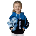 creighton bluejays sugar skull blue black hoodie best selling