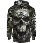 custom akron zips camo skull hoodie best selling