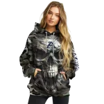 custom akron zips camo skull hoodie best selling