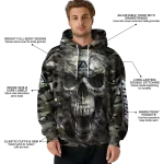 custom akron zips camo skull hoodie best selling
