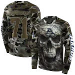custom akron zips camo skull hoodie best selling