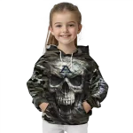 custom akron zips camo skull hoodie best selling