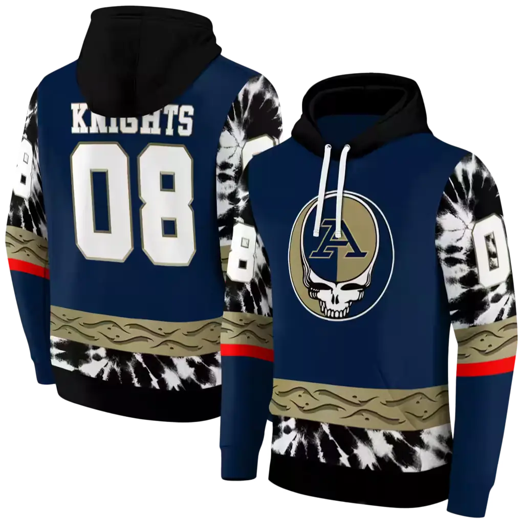 custom akron zips grateful vibes blue hoodie fashion forward custom akron zips grateful vibes blue hoodie fashion forward