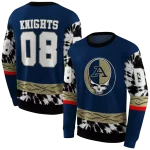 custom akron zips grateful vibes blue hoodie best selling