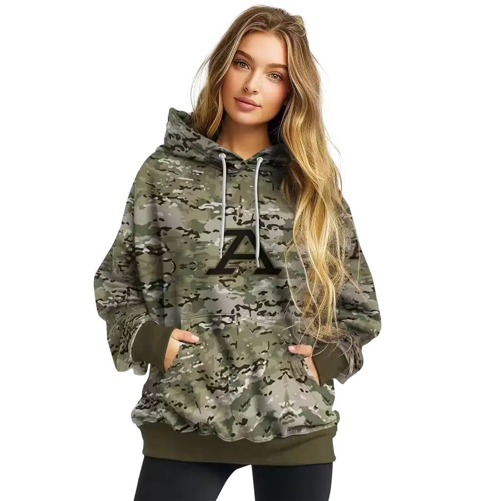 custom akron zips military style hoodie high quality custom akron zips military style hoodie high quality