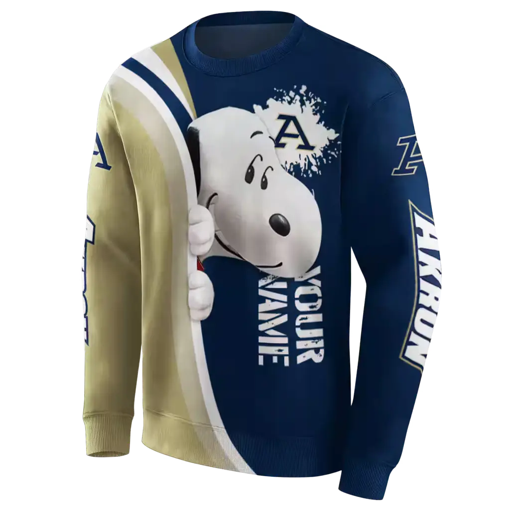 custom akron zips peeking snoopy blue hoodie new arrival custom akron zips peeking snoopy blue hoodie new arrival
