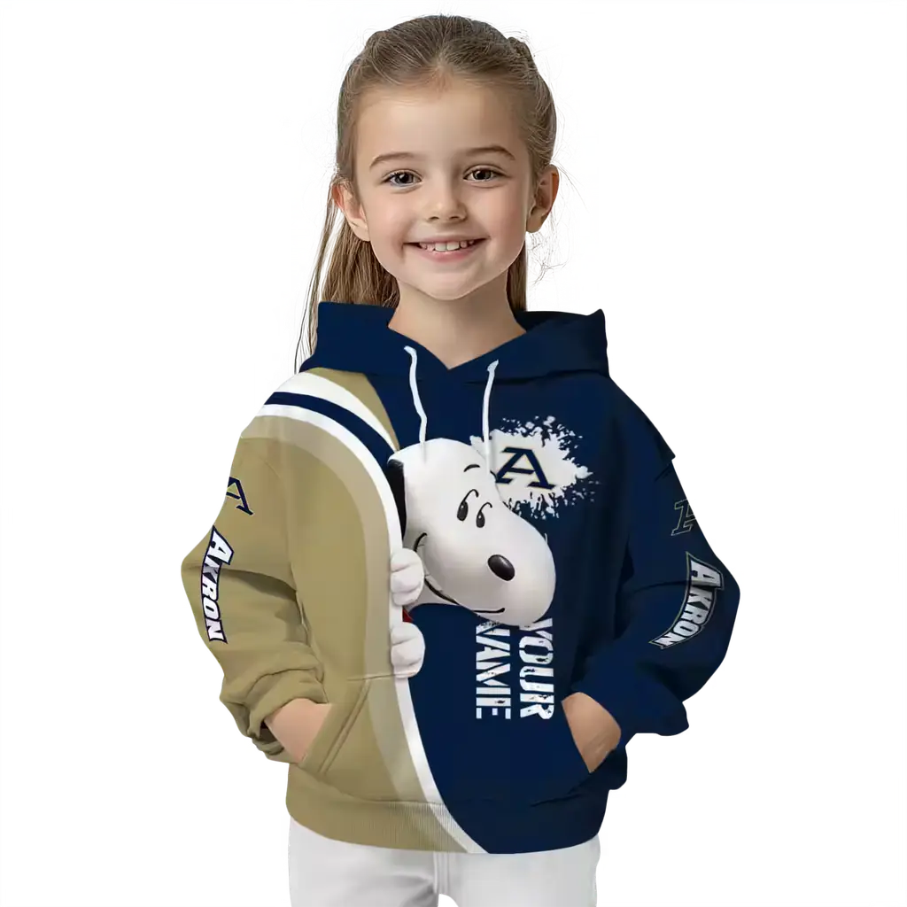 custom akron zips peeking snoopy blue hoodie top rated custom akron zips peeking snoopy blue hoodie top rated