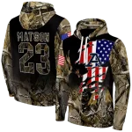 custom akron zips tree camo hoodie best selling